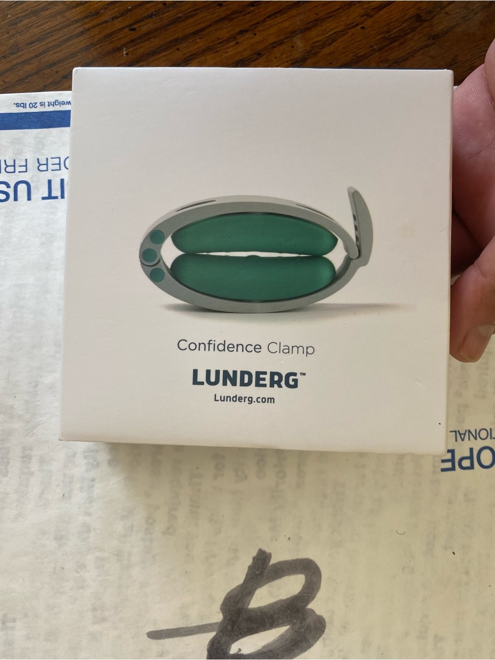 Confidence Clamp by Lunderg - The Original Incontinence Clamp for Men